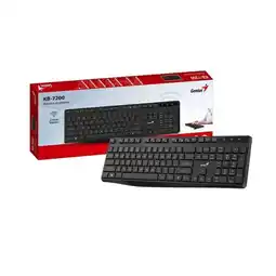Falabella TECLADO KB Inalambrico Negro oferta