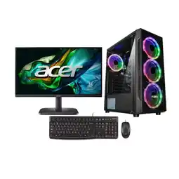 Falabella PC Gamer Rgb Ryzen 5 5600g 16gb 512gb Ssd + Monitor oferta