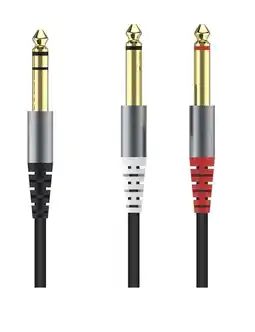 Falabella Cable de Audio 3.5 mm a 2 x 6.35 mm Estéreo Profesional oferta