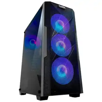 Falabella Chasis Gamer L47 Black 4 Fans Argb oferta