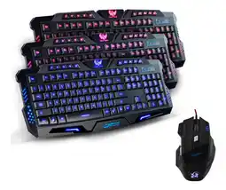 Falabella Combo Gamer RGB Teclado M200 y Mouse Ultrapreciso oferta