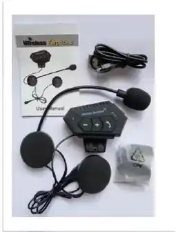 Falabella Intercomunicador Casco Moto Auriculares Bluetooh Bt12 Musica Sikeo oferta