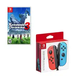 Falabella Control Switch Joy-con Neon Con Juego Xenoblade Chronicles 3 oferta