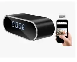 Falabella Camara Espia Tipo Reloj De Mesa Wifi Sensor Movimiento Hd 1080p oferta