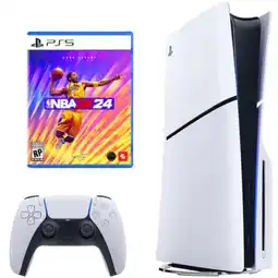 Falabella Consola 5 Slim Disco 1TB Con Juego NBA 2K24 PS5 oferta
