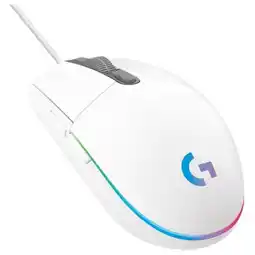 Falabella Mouse g203 lights usb blanco oferta