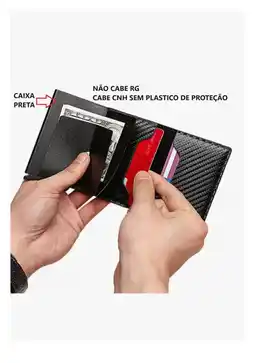 Falabella Cartera Plegable De Piel Antirrobo De Color Negro Carbón Negro oferta