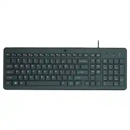 Falabella Teclado Alámbrico Modelo 150 Negro oferta