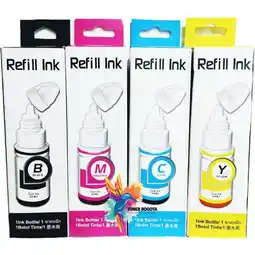 Falabella Tintas GI-190x4 Canon genéricas para PIXMA G1100 G1110 G2100 G2110 G2111 G3100, Kit x 4 oferta