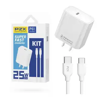 Falabella Cargador Tipo C A Tipo C Carga Rápida 25w PZX P61 oferta