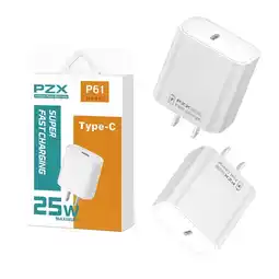 Falabella Cargador Cabezal Cubo Tipo C Carga Rápida 25W PZX P61 oferta