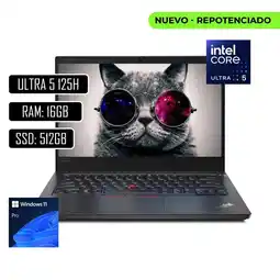 Falabella PORTATIL ThinkPad E14 Intel Core Ultra 5 125U RAM 16GB SSD 512GB WIN11 PRO oferta