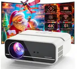 Falabella Proyector DBPOWER 4K con WiFi 5G y Bluetooth 600ANSI FHD Native 1080P oferta