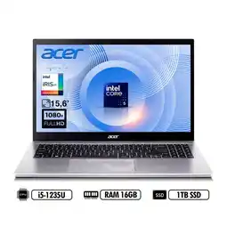 Falabella PORTATIL 156 A315-59-57WM FHD INTEL I5-1235U RAM 16GB DDR4 1TB SSD SILVER oferta