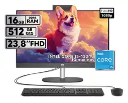 Falabella TODO EN UNO AIO INTEL CORE i5-1334U 16GB RAM 512GB SSD PANTALLA 238 FHD- WINDOWS 11 LICENCIA oferta