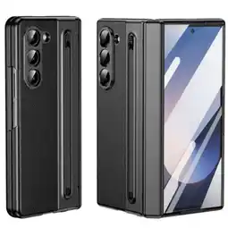 Falabella Estuche urban Leather + pencil compatible con samsung Z Fold6 Negro oferta