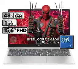 Falabella PORTÁTIL INTEL CORE 5-120U 48GB RAM 1TB SSD PANTALLA 156 FHD oferta