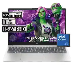 Falabella PORTÁTIL INTEL CORE 5-120U 32GB RAM 1TB SSD PANTALLA 156 FHD oferta