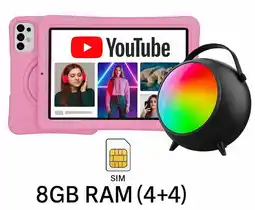 Falabella Tablet 7 Pulgadas Sim Card 8GB RAM (4gb+4) 32GB Android 13 Rosado oferta