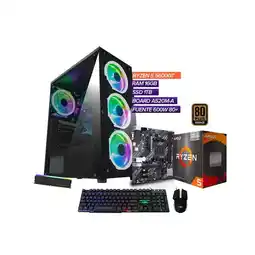 Falabella TORRE GAMER RYZEN 5 5600G/16 GB/1TB SSD M.2 /BOARD A520M-A / CHASIS 4FANS oferta
