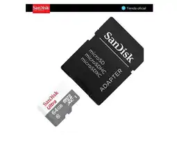 Falabella Tarjeta De Memoria Sandisk Ultra Con Adaptador Sd 64gb oferta