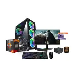 Falabella PC RYZEN 5 5600GT / RAM 16GB / 1TB SSD / BOARD A520 / MONITOR 22 / 700W 80+ oferta