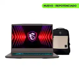 Falabella PORTATIL GAMER THIN 15 B13UC - I5 13420H - RAM 16GB - SSD 1TB - RTX 3050 4GB + MALETIN Y FORRO oferta