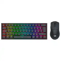 Falabella Combo gamer Teclado Mecánico y Mouse S143 Rgb Negro oferta