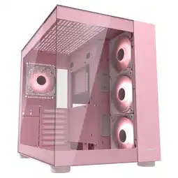 Falabella Caja Gamer Atx FV150 Pink+ 4 Fans Argb oferta