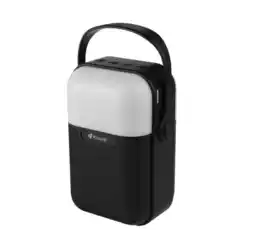 Falabella Minialtavoz Bluetooth Con Luz Led Inteligentes y Recargables Negro oferta