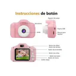 Falabella Cámara Mini Digital Para Niños Foto Videos Xp085 HD oferta
