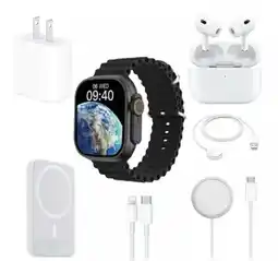 Falabella Combo SmartWatch X8 + Audifonos Pro + Cargador USB C + Power Bank + MagSade oferta