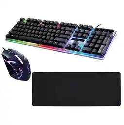 Falabella Combo GAMER Teclado Y Mouse USB LUZ LED oferta