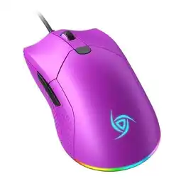 Falabella Mouse gamer alambrico vsg Aurora purpura rgb oferta
