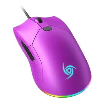 Falabella Mouse gamer alambrico vsg Aurora purpura rgb oferta