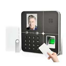 Falabella Biometrico Smart Reloj Control Asistencia Huellas Facial Usb oferta