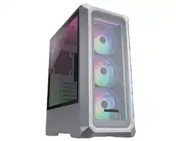 Falabella Chassis ARCHON-2 MESH con Vidrio Templado, Diseño en Blanco y 3 Ventiladores ARGB oferta