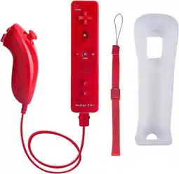 Falabella Control Mando A Distancia 2 en 1 Para Nintendo Wii Nunchuk oferta