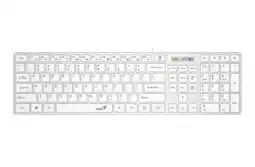 Falabella TECLADO GENIUS SLIMSTAR 126 QWERTY ESPAÑOL COLOR BLANCO oferta