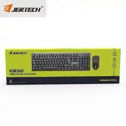 Falabella Combo teclado y mouse Alambrico Jertech KM-160 Negro oferta