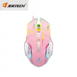 Falabella Mouse Gamer Jertech JR810 Nuevo Rosa oferta