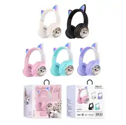 Falabella Audifonos Diadema Para Niños Bluetooth Recargable Gato oferta