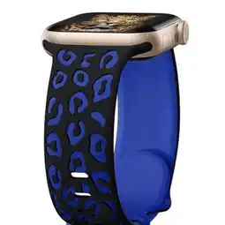 Falabella Correa Pulso Manilla Animal Print Apple Watch 38mm 40mm 41mm 32 mmCafe OscuroNegro oferta