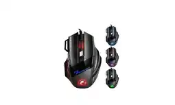 Falabella Mouse Gamer 509 RGB Botones Iluminación LED Alta Precisión oferta