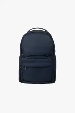 Falabella Mochila M30 de Cuero Vegano Azul Oscuro oferta
