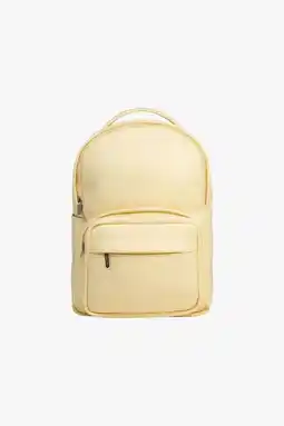 Falabella Mochila M30 de Cuero Vegano Amarillo oferta