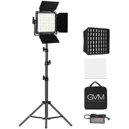 Falabella Luz de estudio gvm 800d rgb panel led profesional oferta