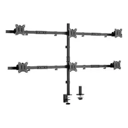 Falabella Brazo Soporte Escritorio Para 6 Pantallas 17-32 Pulgadas oferta