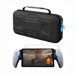 Falabella Estuche Rigido Relieve + Vidrio Compatible Ps Portal oferta