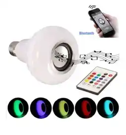 Falabella Bombillo Led Parlante Bluetooth altavoz control remoto oferta